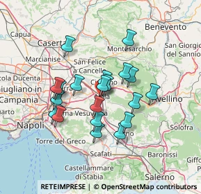 Mappa Via Nola Piazzolla, 80035 Nola NA, Italia (12.141)