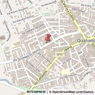 Mappa Via Giuseppe Di Vittorio, 46, 80019 Qualiano, Napoli (Campania)