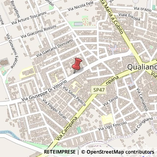 Mappa Via Giuseppe Di Vittorio, 55, 80019 Qualiano, Napoli (Campania)