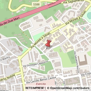 Mappa Via Vallone dei Lupi, 20, 83100 Avellino, Avellino (Campania)