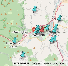 Mappa Via Camillo Renzi, 83100 Avellino AV, Italia (3.92692)