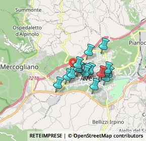 Mappa Via Camillo Renzi, 83100 Avellino AV, Italia (1.19125)