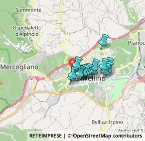 Mappa Via Camillo Renzi, 83100 Avellino AV, Italia (1.16067)