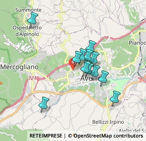 Mappa Via Camillo Renzi, 83100 Avellino AV, Italia (1.4875)