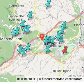 Mappa Via Camillo Renzi, 83100 Avellino AV, Italia (1.9255)