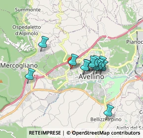 Mappa Via Camillo Renzi, 83100 Avellino AV, Italia (1.53083)