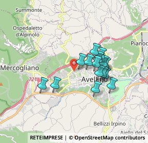 Mappa Via Camillo Renzi, 83100 Avellino AV, Italia (1.47533)