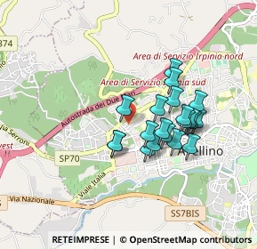 Mappa Via Camillo Renzi, 83100 Avellino AV, Italia (0.7515)