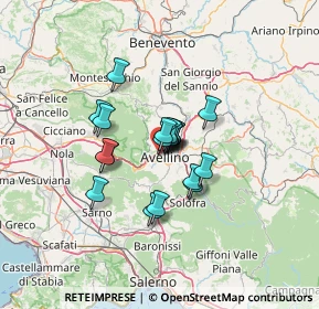 Mappa Via Camillo Renzi, 83100 Avellino AV, Italia (8.95579)
