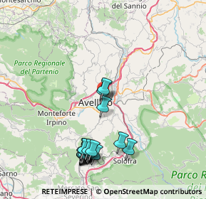 Mappa Via Galasso, 83100 Avellino AV, Italia (9.4945)