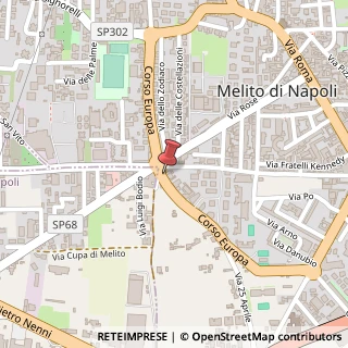 Mappa Corso Europa, 369, 80017 Melito di Napoli, Napoli (Campania)