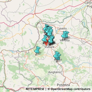 Mappa C.da Calata delle Brecce, 85028 Rionero In Vulture PZ, Italia (8.0865)