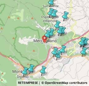 Mappa Via Aldo Moro, 83013 Mercogliano AV, Italia (2.5105)