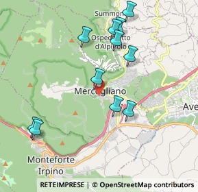 Mappa Via Aldo Moro, 83013 Mercogliano AV, Italia (2.14909)