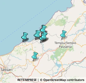 Mappa Viddalba, 07030 Viddalba SS, Italia (7.866)