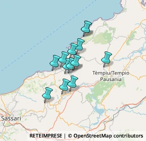 Mappa Viddalba, 07030 Viddalba SS, Italia (9.51)