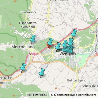 Mappa Via Salvatore Aurigemma, 83100 Avellino AV, Italia (1.66733)