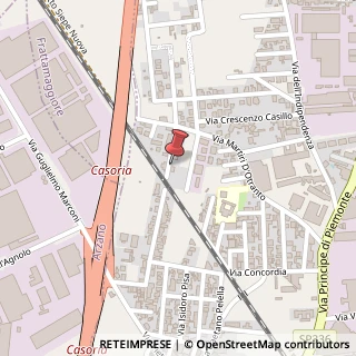 Mappa Via Ettore Palladino, 19, 80026 Casoria, Napoli (Campania)