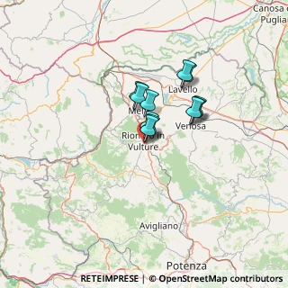 Mappa Via Fontanelle, 85028 Rionero in Vulture PZ, Italia (9.03182)