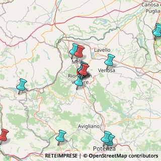 Mappa Via Fontanelle, 85028 Rionero in Vulture PZ, Italia (19.504)