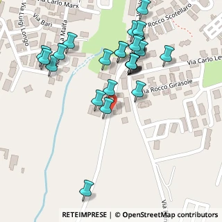 Mappa Via Fontanelle, 85028 Rionero in Vulture PZ, Italia (0.13929)