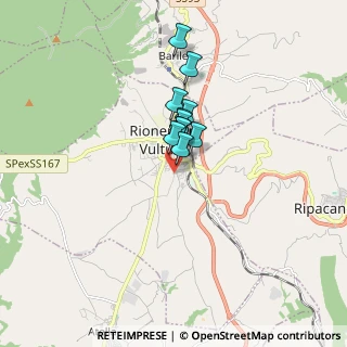 Mappa Via Fontanelle, 85028 Rionero in Vulture PZ, Italia (1.09)