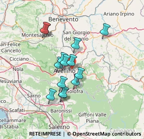 Mappa 83042 Atripalda AV, Italia (11.82929)