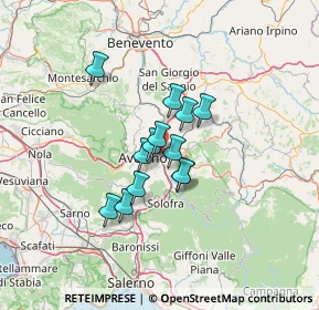 Mappa 83042 Atripalda AV, Italia (9.5)