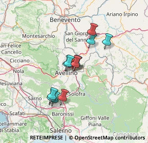 Mappa 83042 Atripalda AV, Italia (11.40909)