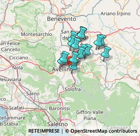 Mappa 83042 Atripalda AV, Italia (8.62333)