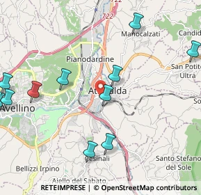 Mappa 83042 Atripalda AV, Italia (2.75727)