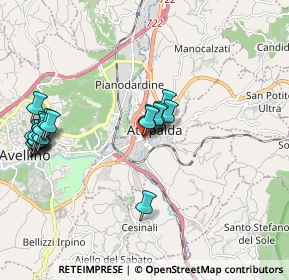 Mappa 83042 Atripalda AV, Italia (2.287)