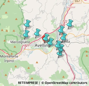 Mappa Via Serafino Pionati, 83100 Avellino AV, Italia (2.98727)