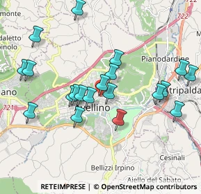 Mappa Via Serafino Pionati, 83100 Avellino AV, Italia (2.071)