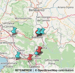 Mappa Via Serafino Pionati, 83100 Avellino AV, Italia (15.09692)