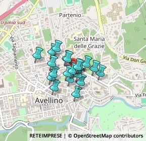 Mappa Via Serafino Pionati, 83100 Avellino AV, Italia (0.276)