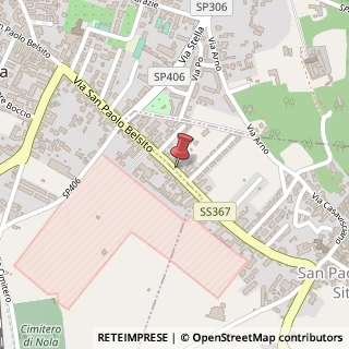 Mappa Via S. Paolo Belsito, 78, 80035 Nola, Napoli (Campania)