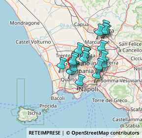 Mappa Via Sotto Tenente Onofaro, 80019 Qualiano NA, Italia (10.37789)