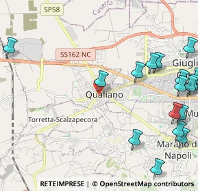 Mappa Via Sotto Tenente Onofaro, 80019 Qualiano NA, Italia (3.25667)