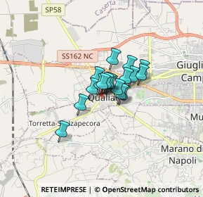 Mappa Via Sotto Tenente Onofaro, 80019 Qualiano NA, Italia (0.875)