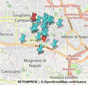 Mappa Via della Repubblica, 80018 Mugnano di Napoli NA, Italia (0.718)