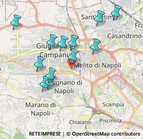 Mappa Via della Repubblica, 80018 Mugnano di Napoli NA, Italia (2.00667)