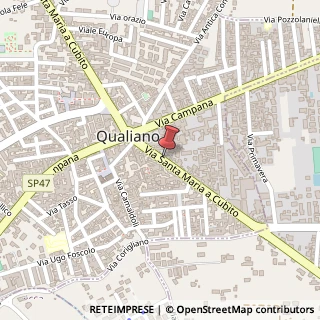 Mappa Via Santa Maria a Cubito, 158, 80019 Qualiano, Napoli (Campania)