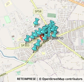 Mappa Via del Risorgimento, 80019 Qualiano NA, Italia (0.241)