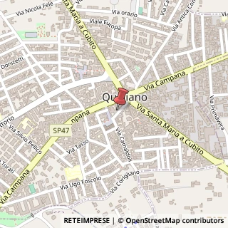 Mappa Via Colonnello D. Morgera, 28, 80019 Qualiano, Napoli (Campania)
