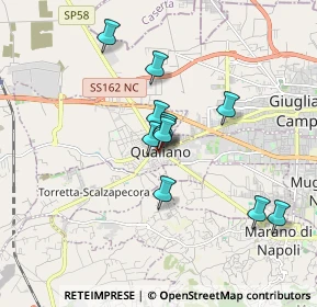 Mappa Via Colonnello D. Morgera, 80019 Qualiano NA, Italia (1.46545)