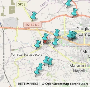 Mappa Via Colonnello D. Morgera, 80019 Qualiano NA, Italia (2.164)