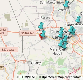 Mappa Via Colonnello D. Morgera, 80019 Qualiano NA, Italia (4.86083)