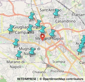 Mappa Via Venti Settembre, 80018 Mugnano di Napoli NA, Italia (2.45077)