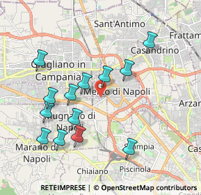 Mappa Via Venti Settembre, 80018 Mugnano di Napoli NA, Italia (2.10385)